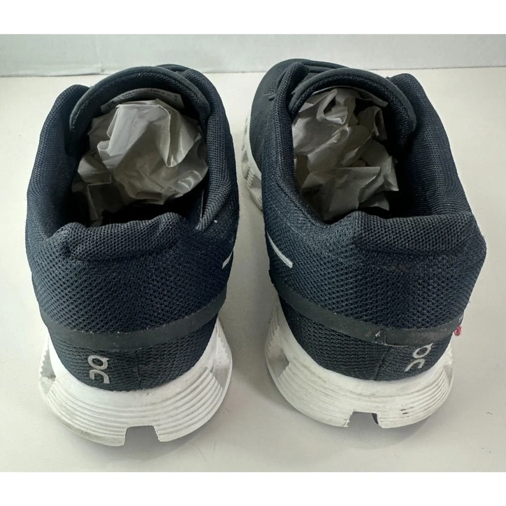 On Running Cloud 5 Shoes Black & White 59.98919 Men's Size 9 Running Sneakers - Picture 10 of 12